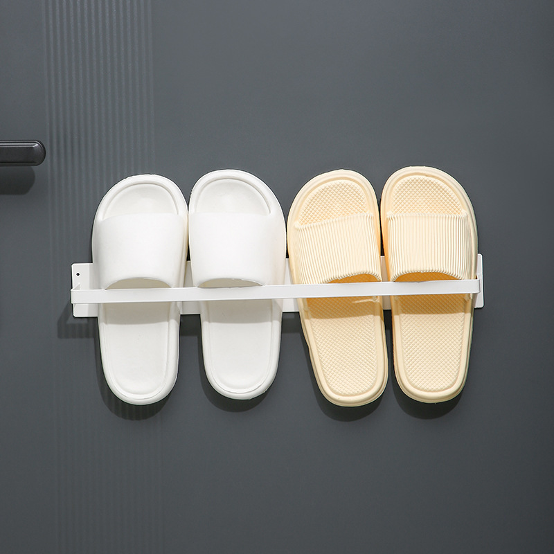 玄関ドア後磁気スリッパラック盗難防止ドア鉄ドアマグネット靴ラック壁掛けドア後磁気靴ラック収納ラック