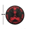 Deadpool PVC (круглый, чёрный пистолет)