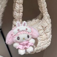 かわいいアイマスクメロディーぬいぐるみおもちゃ人形ペンダントバッグ人形キーホルダーバッグペンダント