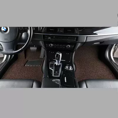 Car Carpet, highly durable, easy to clean, waterproof - coffee-color-contact-customer-service-to-inform-the-model-year-drivers-seat-passenger-seat-silk-loop-floor-mats-wear-resistant