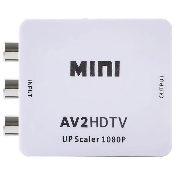 Поставочная AV для HDMI-конвертер поддерживает вывод видео 1080p HD AV на HDMI ротор