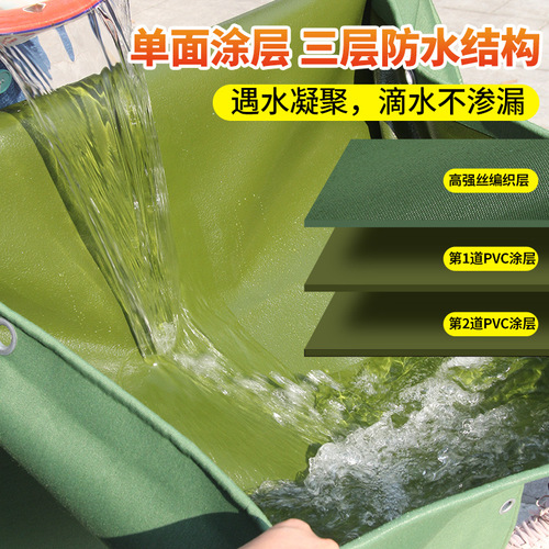 Thick Waterproof Sunshade Fabric Rainproof Canvas Tarpaulin Oilcloth Truck Sunshade Tarp Tent Rainproof Fabric Outdoor