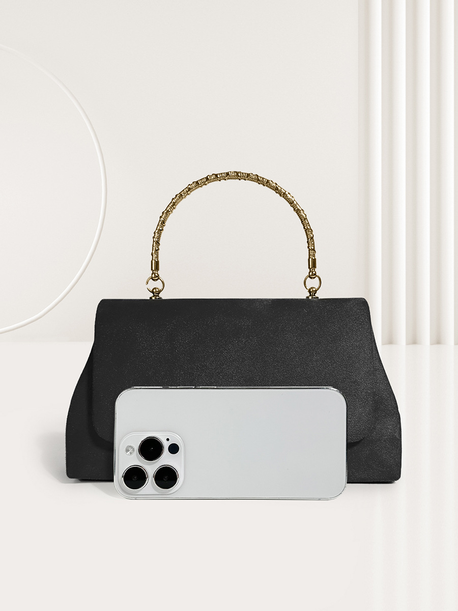 Sac de soirée pour femme en daim de haute qualité, sac à main élégant pour dame, sac de mariée_voghion.com