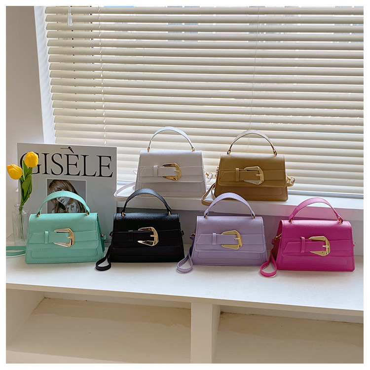Women's Small All Seasons Pu Leather Elegant Square Bag display picture 4