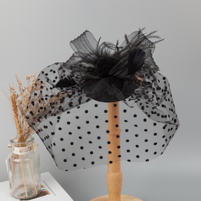 33g Weight Veil Hair Accessories Type 1 Piece Quantity Holiday, Daily Occasion Gauze Material Solid Color Pattern Women's Gender Ethnic Style Style Women's Ethnic Style Solid Color Gauze Veil 7