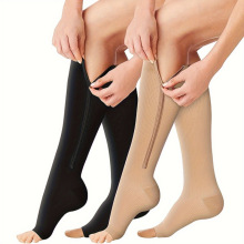 F 83775 Unisex zipper pressure compression socks ��Ůͬ����