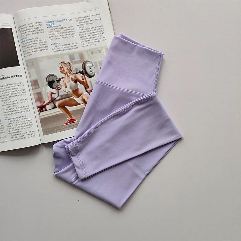 Ropa de yoga, pantalones deportivos cómodos, pantalones de yoga ajustados, transpirables, realzan los glúteos, de cintura alta, con efecto segunda piel, para mujer, para usar al aire libre