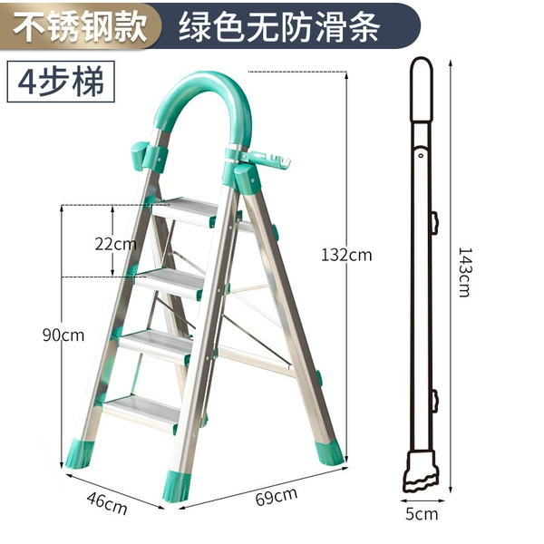 Stainless steel, non-slip