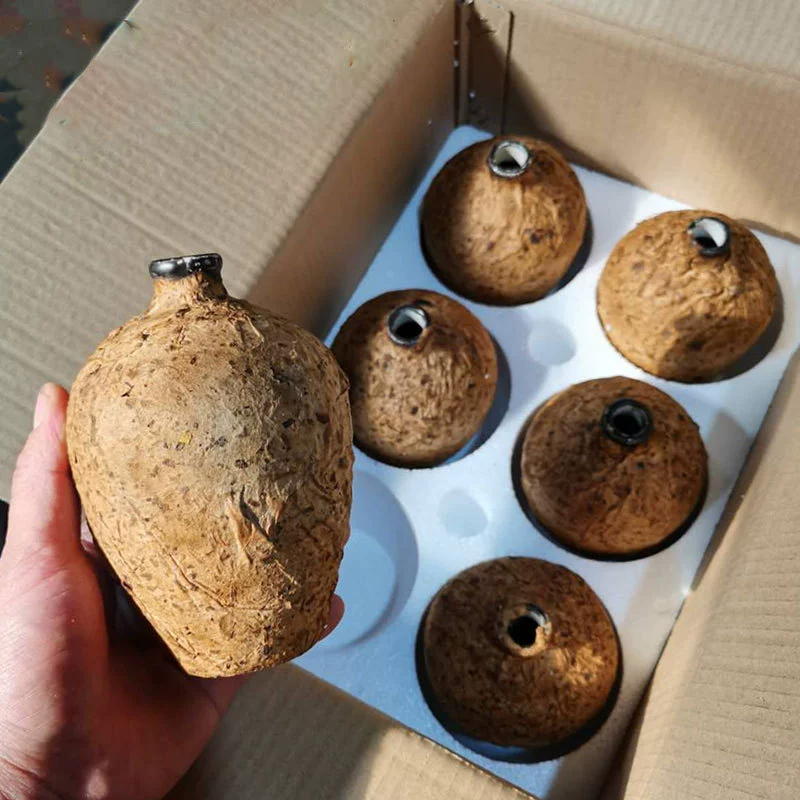 Оптовая продажа 0.5kg керамическая бутылка для вина, винтажная банка для вина, пустая бутылка для ликера, старая фляга для вина, 500 мл, глиняная банка, глиняная бутылка