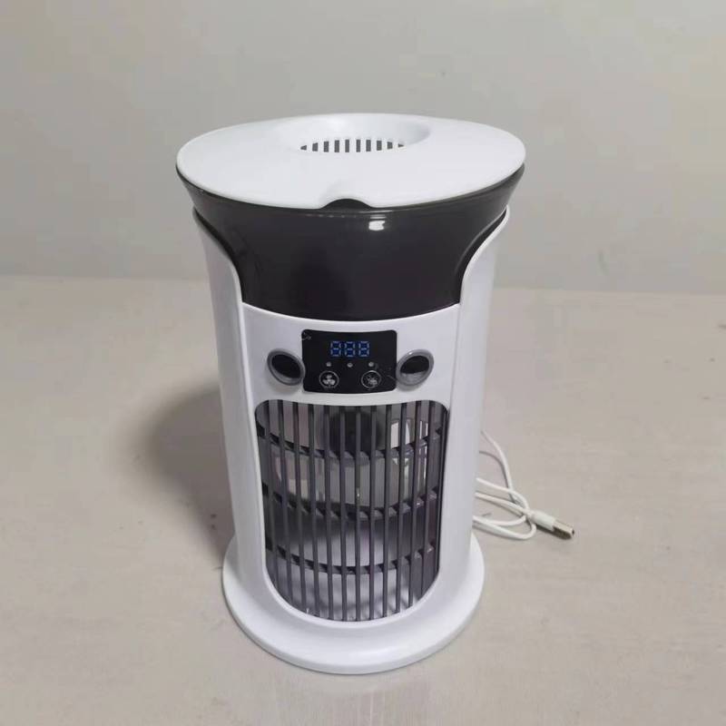 国境を越えた 2025 デスクトップ空気クーラー USB ポータブル多機能空調ファン小型家庭用空気クーラー|undefined