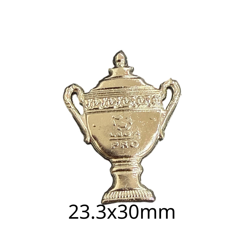 Insignias metálicas transfronterizas, pegatinas para teléfonos móviles, broches, Copa Mundial, Liga de Campeones, club de fútbol, insignias del Real Madrid, insignias del Liverpool al por mayor