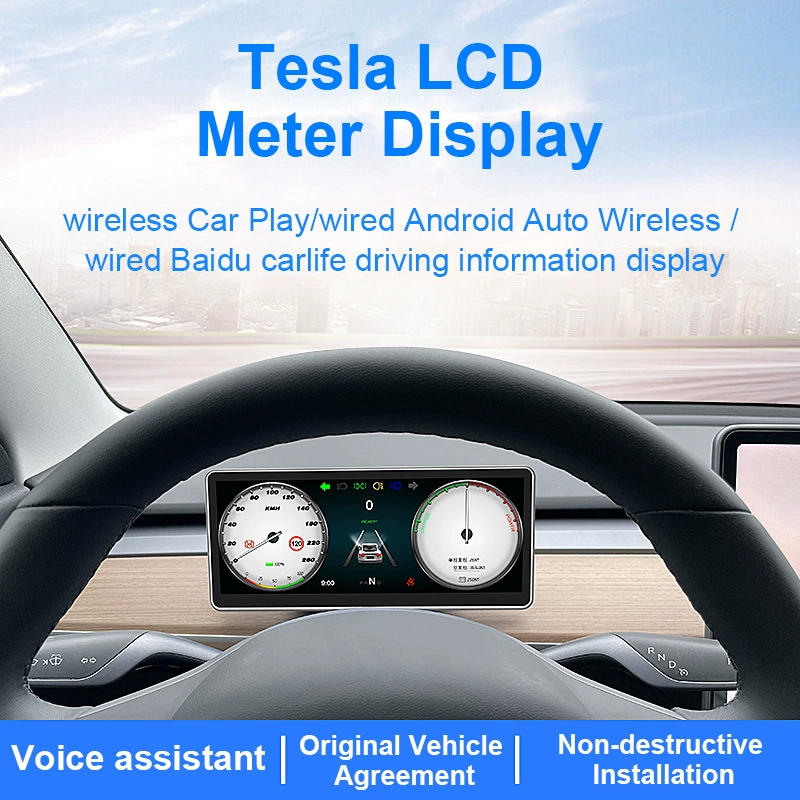 Tsla Model 3 Модель Y 1920*720 Инструмент Linux с автомобилем Play Android