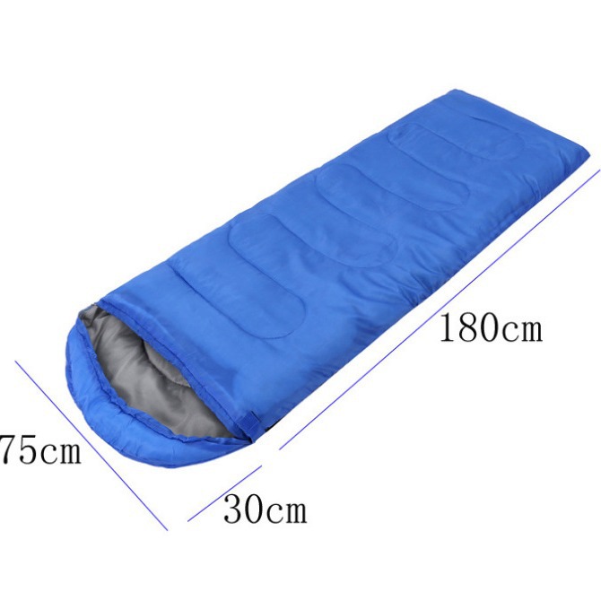 Primavera transfronteriza, verano y otoño sobre encapuchado adulto acampar al aire libre saco de dormir Oficina almuerzo descanso hogar cálido saco de dormir