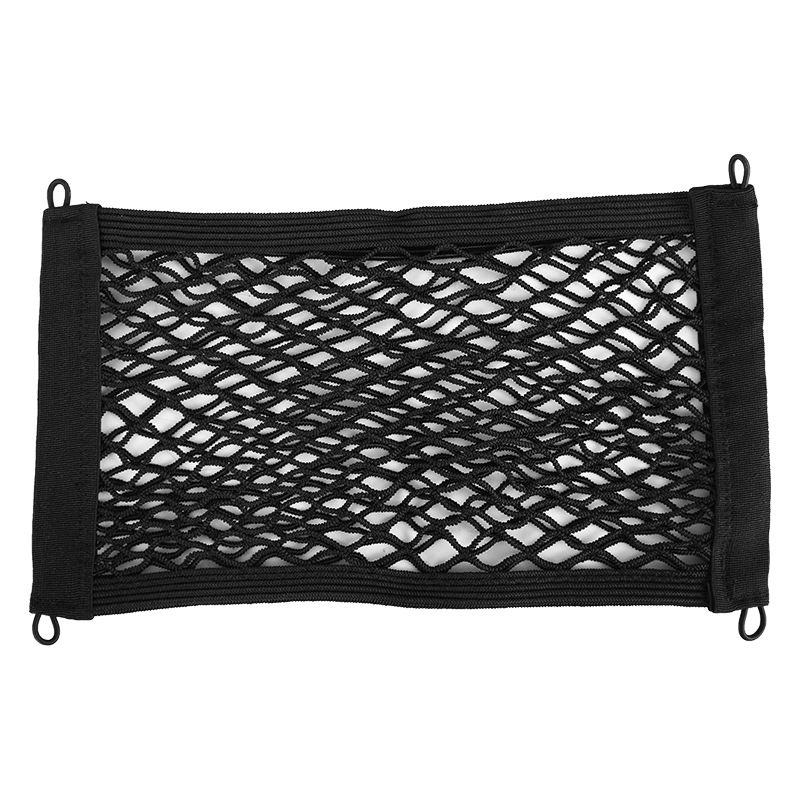 Becerro coche eléctrico M1 bolsillo de red de almacenamiento Aimai Yadi tortuga rey coche delantero coche azul bolsa de almacenamiento cesta de modificación de artículos diversos