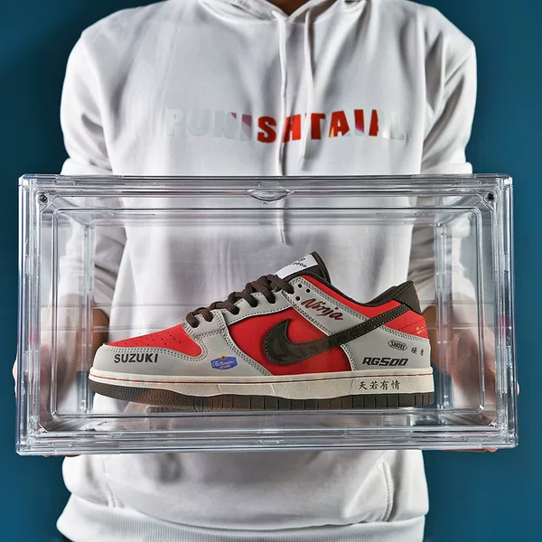 Putian Aj Men's Shoes Dunk if the Sky Is Kind Student Friction Squeaky Shoes Women's Trendy Couple Versatile Fashion Sneakers
