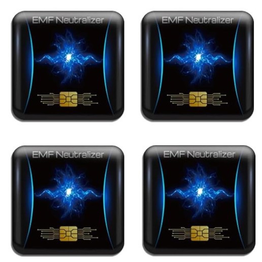 Including Packaging Price, Square Hard Sheet 2.8 Negative Ion Energy Anti-Radiation Sticker for Mobile Phone