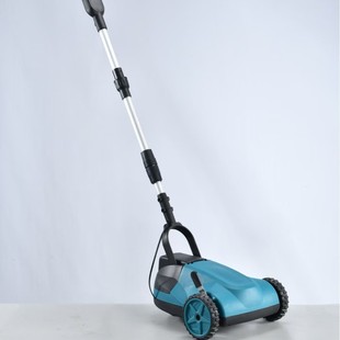 Lawn Mower Lithium Battery Lawn Mower Lawn Trimmer Trolley Hand-Held Portable Rechargeable Lawn Mower Factory Wholesale