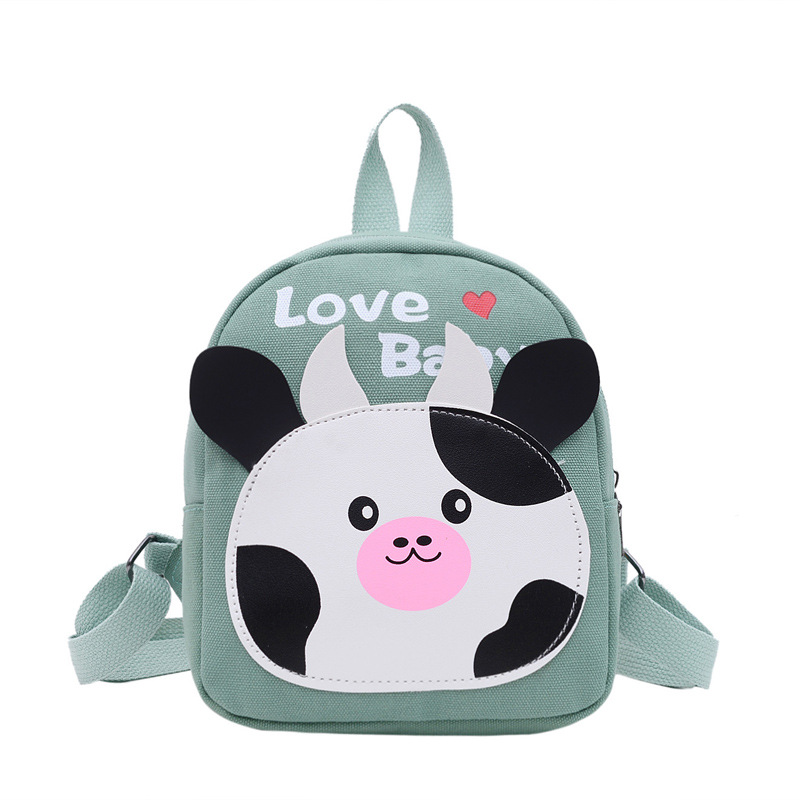Mochila Escolar Infantil de Dibujos Animados para Jardín de Niños, Modelo 2025, Temporada de Regreso a Clases, Mochila de Lona Suave y Linda para Niños y Niñas, Moderna