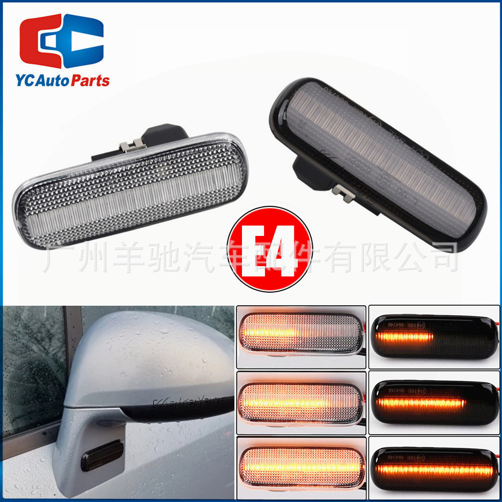 6325G2 espejo retrovisor LED luz de dirección para Citroën C4 I Saloon Coupe Hatchback