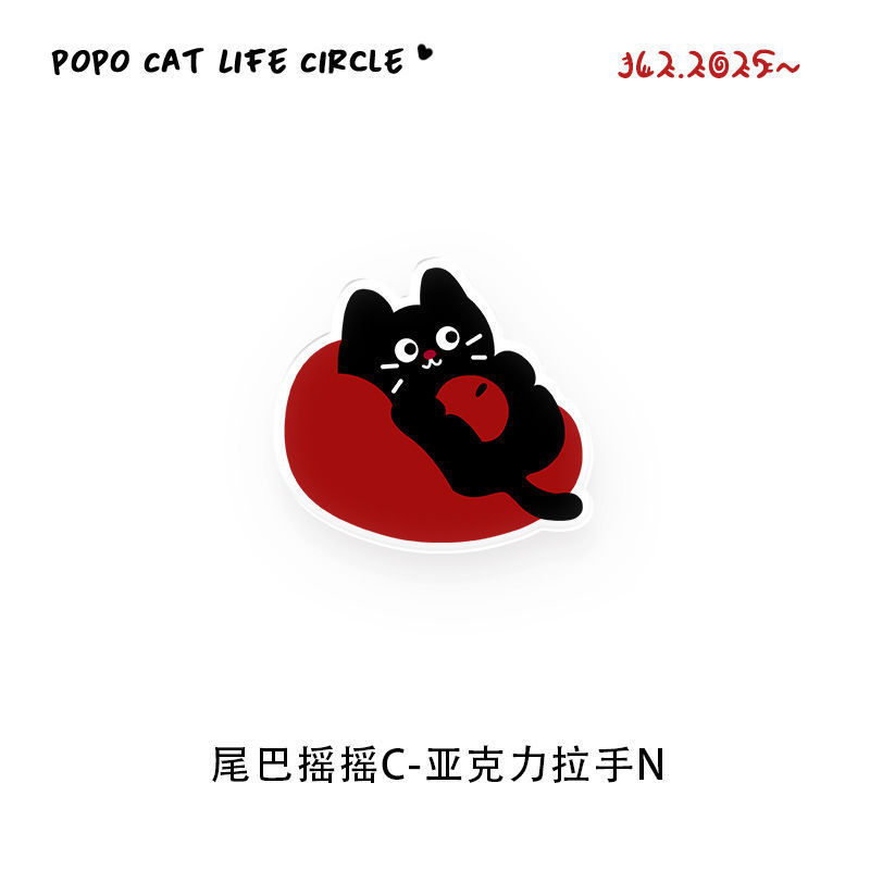 探头小猫柜门拉手可爱抽屉书柜拉手把手家用卡通儿童衣柜|undefined