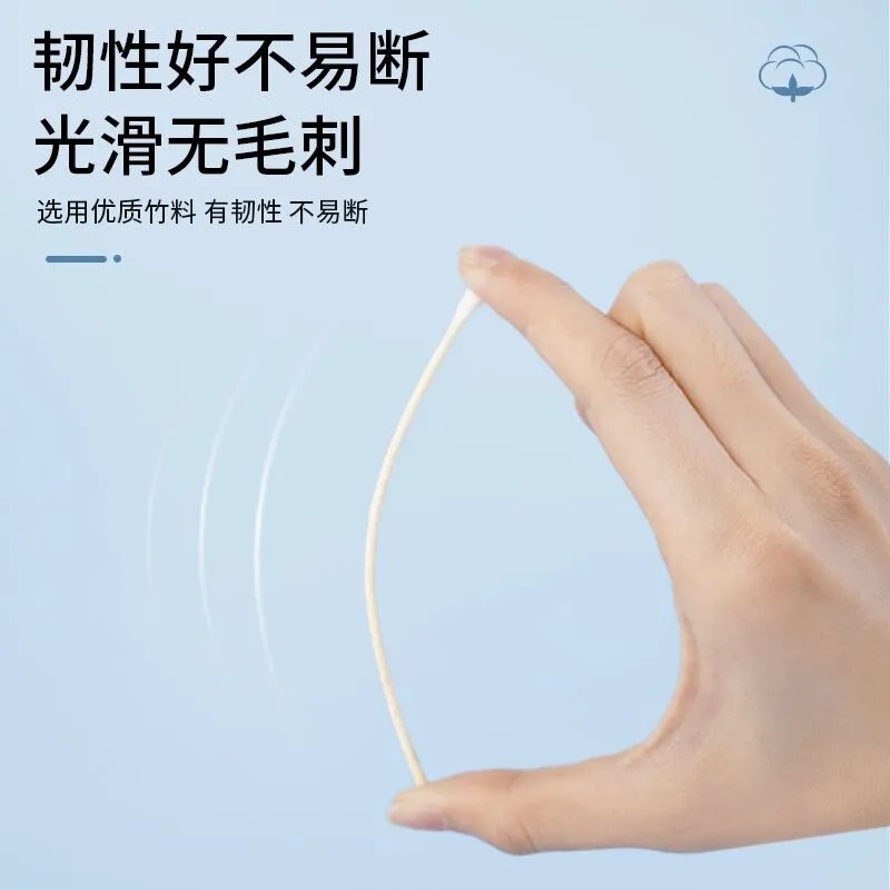 无菌一次性医用棉花头棉签单头便捷伤口清洁消毒家用掏耳双头棉棒|undefined