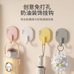 挂钩强力承重粘胶免打孔宿舍贴墙上粘钩浴室卫生间门后无痕贴钩子