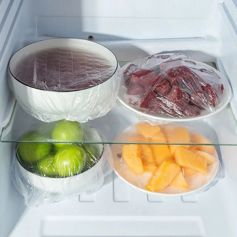 一次性保鮮膜套批發家用食品級冰箱剩菜剩飯保鮮碗罩自封口保鮮袋