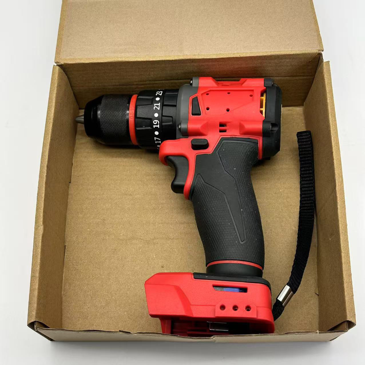 Taladro eléctrico sin escobillas Meiwoqi destornillador eléctrico recargable para el hogar con fábrica de taladro manual de impacto al por mayor transfronterizo