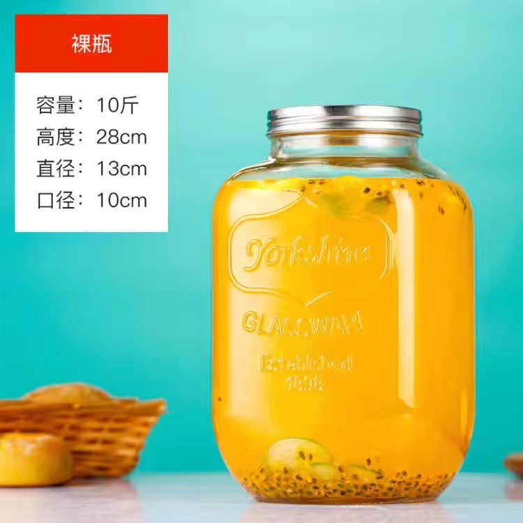 Entrega de 48 horas en nombre de la botella de vino de vidrio para el hogar con grifo, botella de agua fría, barril de bebidas propias, barril de cerveza, contenido de té de frutas