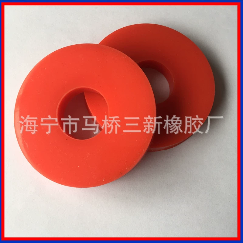 Силиконовая подушка резиновый амортизатор большой красный Силиконовый коврик буфер силиконовый блок Силиконовая накладка