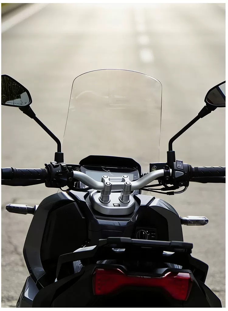 Suitable for Kymco Dink G150 front windshield modification, heightening and thickening GV transparent windshield accessories