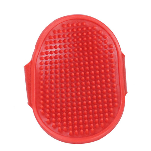 Pet supplies Amazon pet bath massage brush Pet rubber massage gloves Bath brush shower