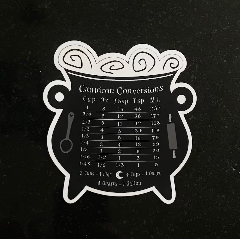 Грандиентная таблица конверсии standalone cauldron halloween деревянная мебель магнит на холодильник
