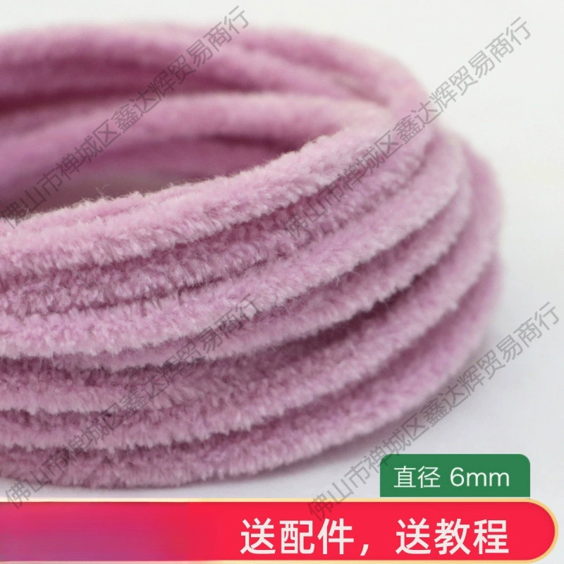 6 мм ультра-плотная шерстяная палочка для волос, ручная работа, материал для рукоделия, кукла, скелет динозавра, популярный