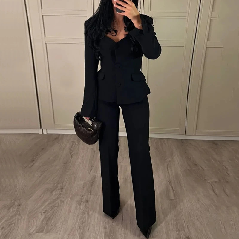 Elegant Trousers Side View