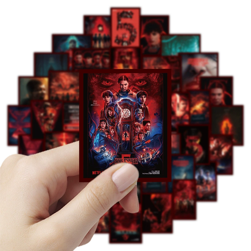 50 шпионских вещей 5 стикеры мультфильм граффити аниме хоррор красный декоративный блокнот wall производитель оптовый