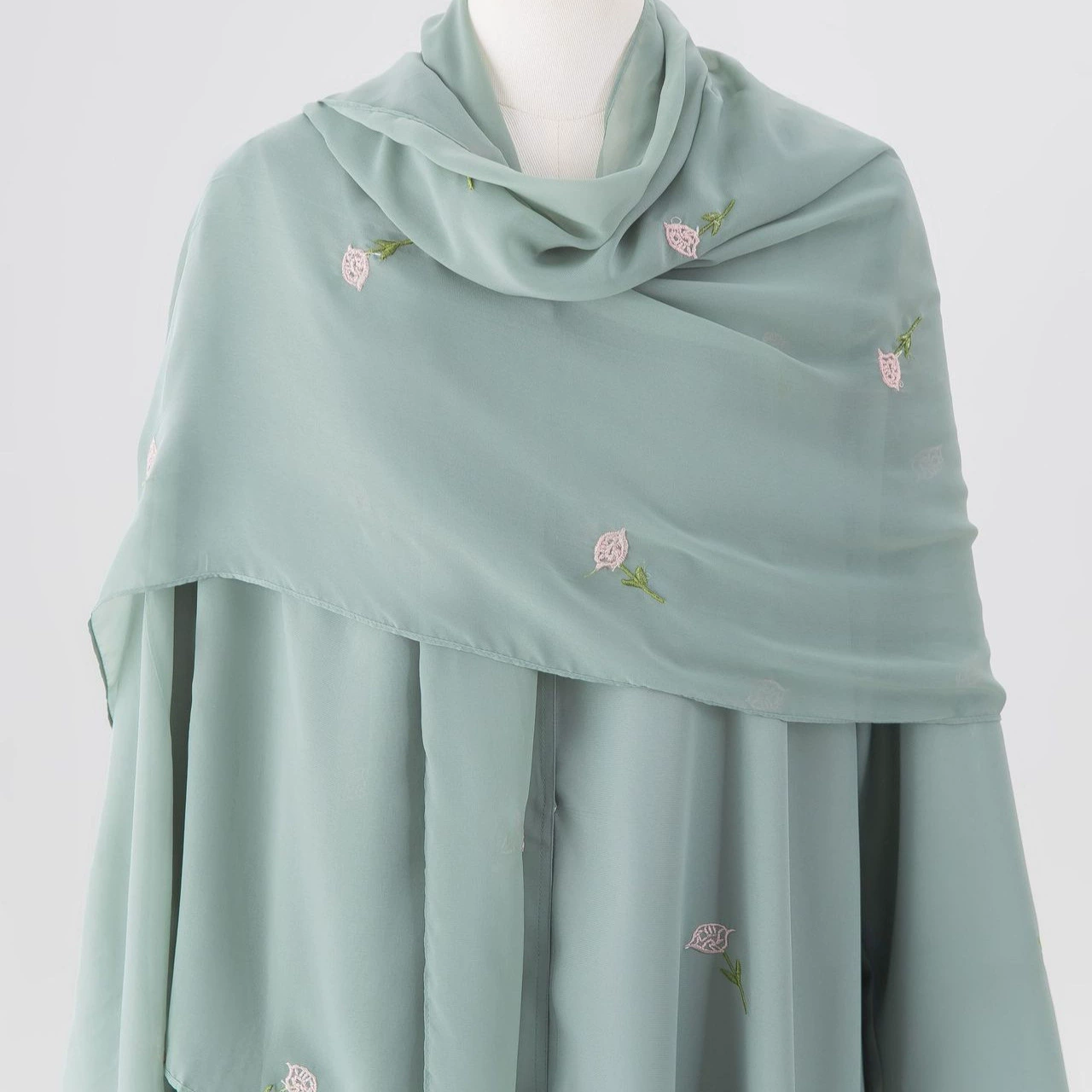 Вышитое платье с крупными цветами, высококачественное, осенне-зимнее, новинка, для международной торговли, женская мода, этническое длинное платье