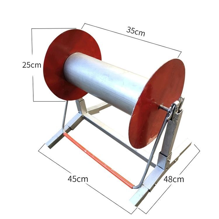 电工放线器支架放线盘穿线神器水电专用拉线工具布线架BV电线全套