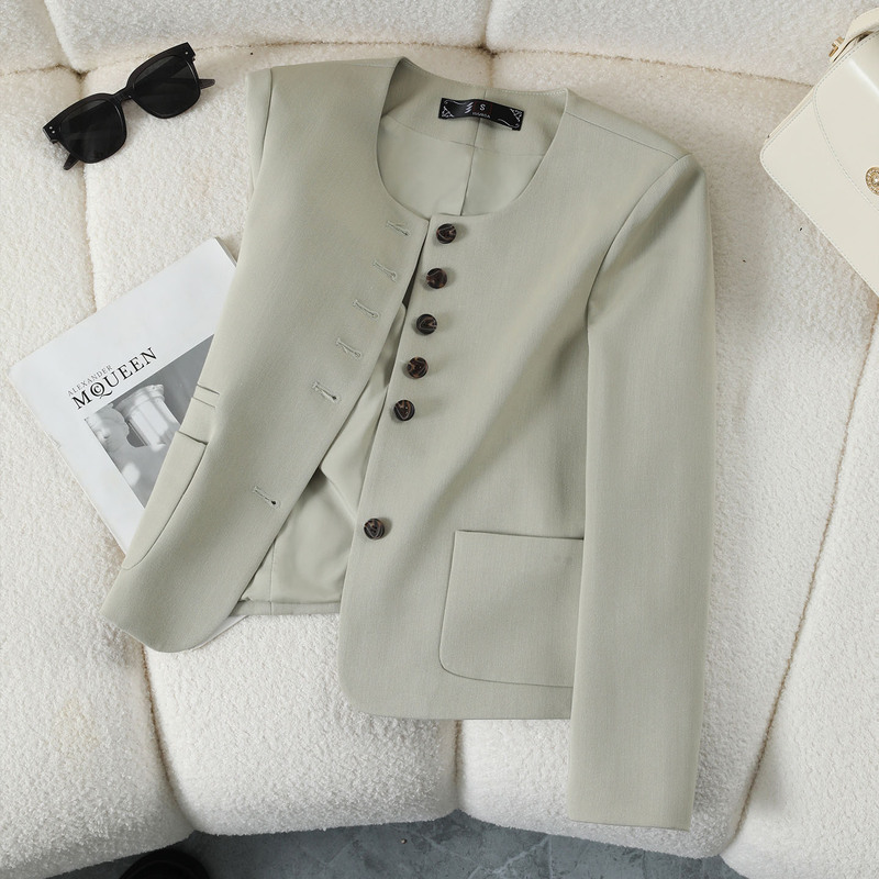 2026 new style single-breasted long-sleeve blazer, professional suit, formal suit, women's workwear, wholesale from the manufacturer