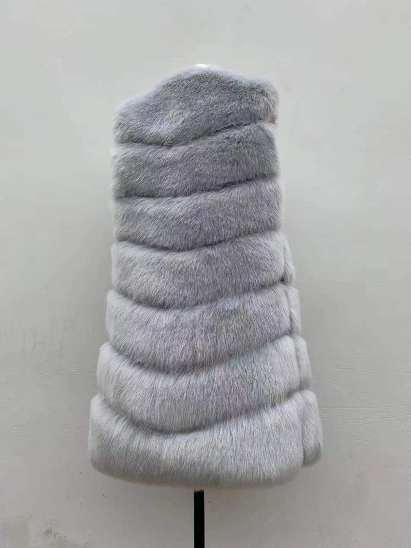 Damen Kunstfellweste Ärmellose Weste Für Herbst Und Winter_voghion.com