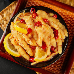 甄味尚檸檬酸辣無骨雞爪200g蒜香麻辣鳳爪網紅零食休閒小吃肉類