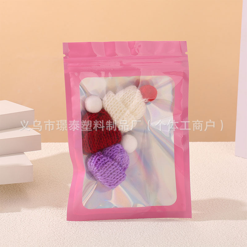 핑크 12*8cm (100개/팩)