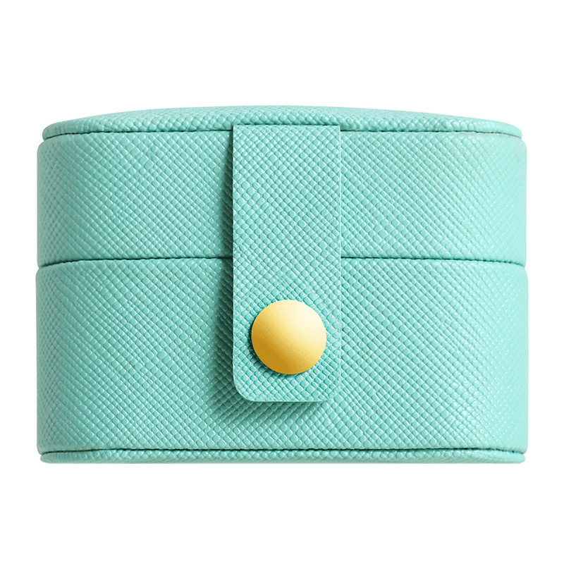 Mini caja de anillo-Tiffany Blue
