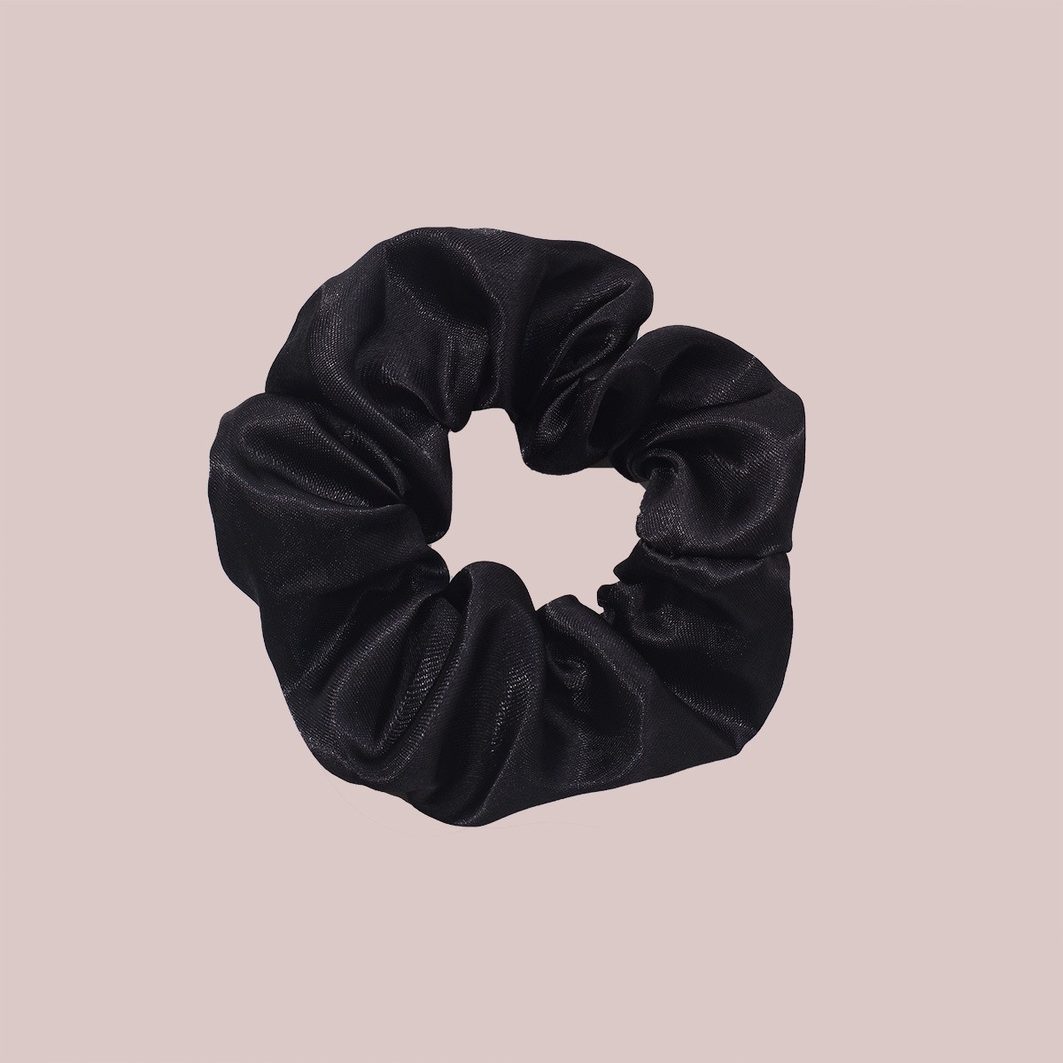 Coletero Scrunchie de Satén de Alta Elasticidad
