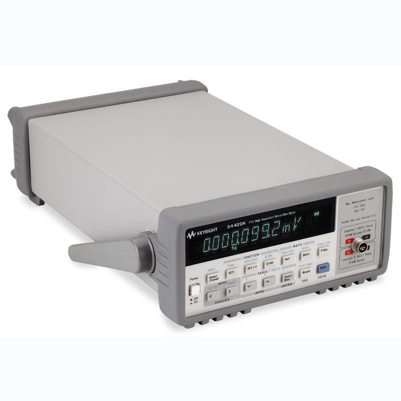 安捷伦微阻计34420A纳伏表 是德科技Keysight七位半万用表 微欧表