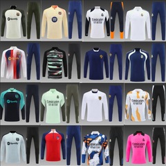 サッカーユニフォーム卸売バルセロナレアルマドリードポルトガルジャージトレーニングスーツドロップシッピング