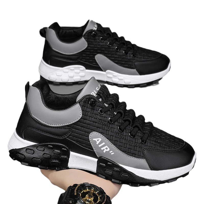 2023 zapatos de los hombres populares otoño cómodo nuevo versátil de suela gruesa argán deportes Junta zapatos casuales de los hombres zapatos de moda papá