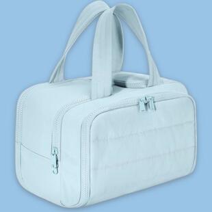 A 94402 Dual-opening Cosmetic Bag �p�_�ڻ��y�ռ{���羳��