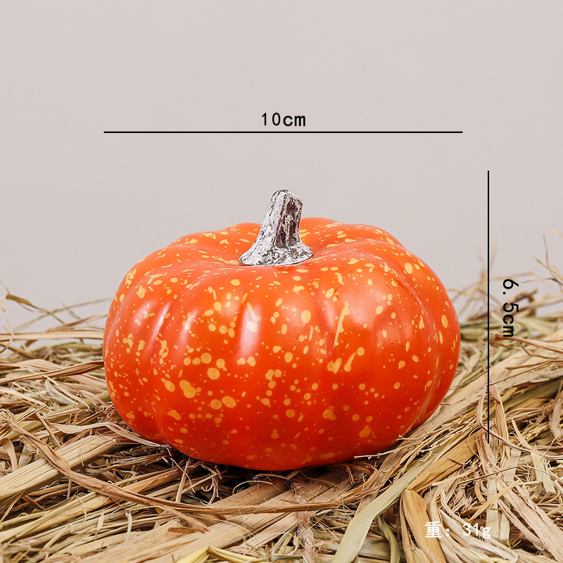 Simulación transfronteriza espuma calabaza modelo Halloween Acción de Gracias decoración de Navidad props disparo decoración de calabaza falsa image 21