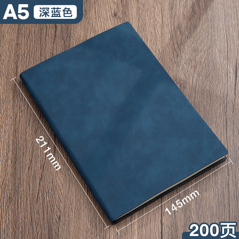 笔记本定制高颜值学生记录本简约上班商务会议办公加厚a5记事本|undefined